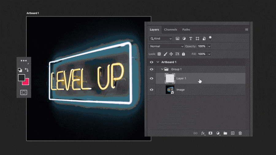9  Photoshop Tips Fill Layer