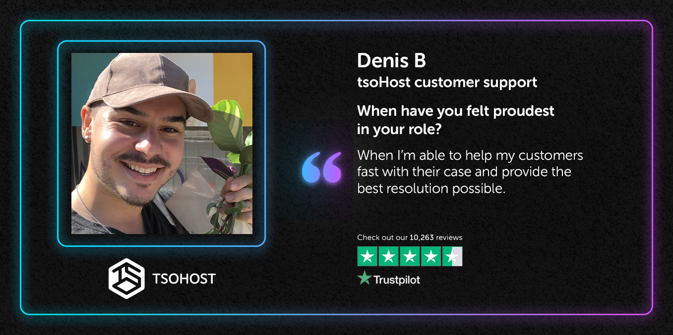 Shining the spotlight on Denis B from our care team