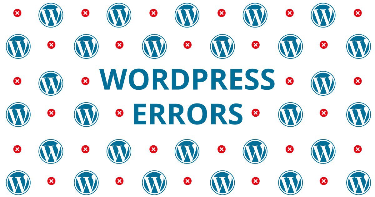 10 Common WordPress Errors With Quick Fixes