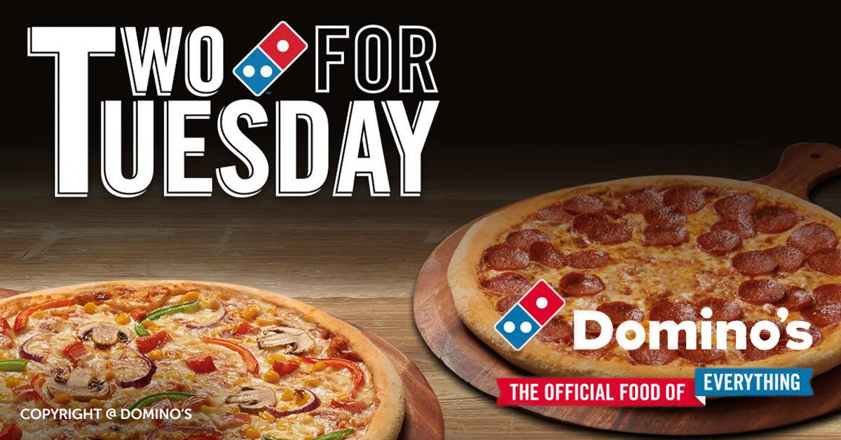 Dominos Two For Tuesday Promotions Is A Great Example Of A Successful Sales Campaign